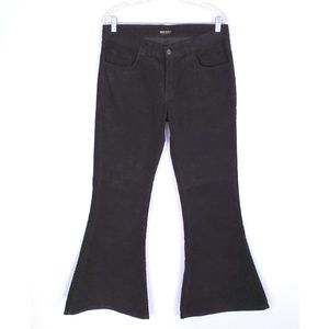 Run & Fly Women Pant Flare Cotton Size 32S (32x31) - made in England - NWT